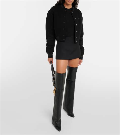 replica givenchy over the knee boots|givenchy shark ankle boots.